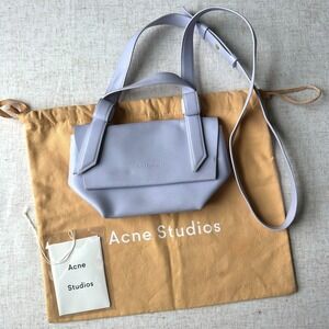 Acne Studios Musubi Milli Bag Lavender Crossbody Shoulder Bag